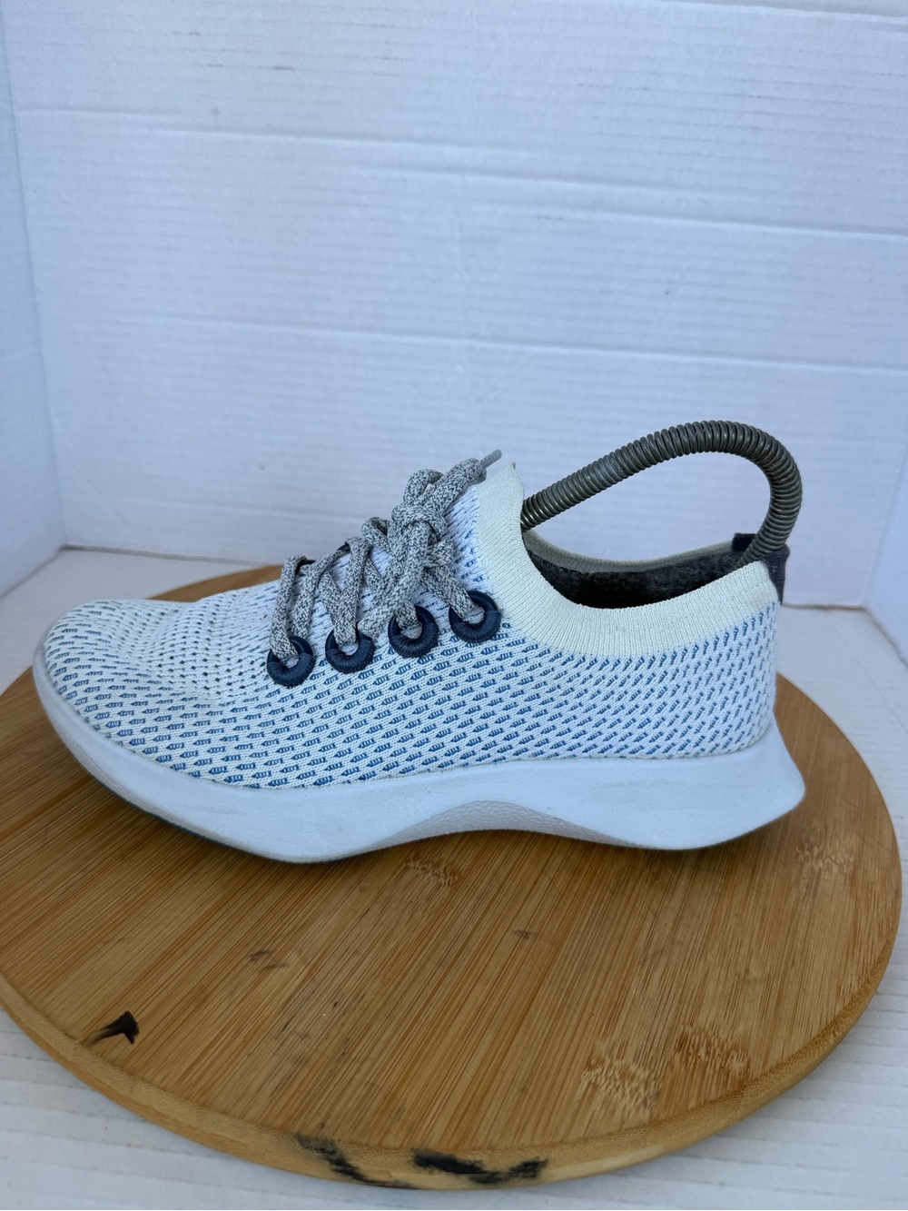 Allbirds Tree Dasher 2 Womens Size 7.5 Blizzard Athletic Running Shoes Sneakers